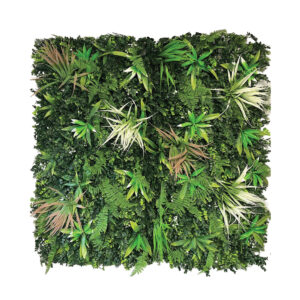 Lush Green Meadow Green Wall